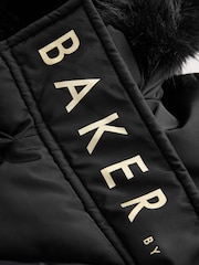 Baker by Ted Baker Shower Resistant Skirted Padded Coat - Image 12 of 15