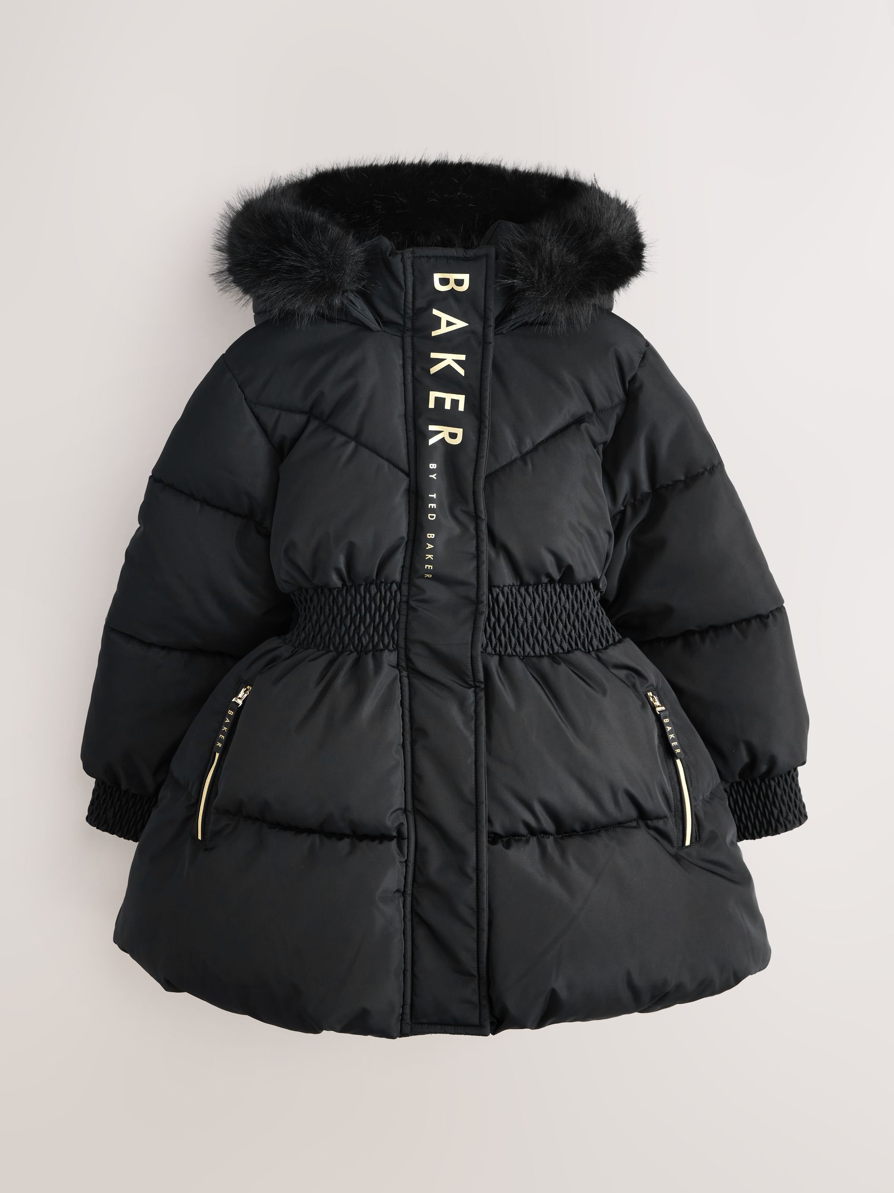 Buy Baker by Ted Baker Shower Resistant Skirted Padded Coat from