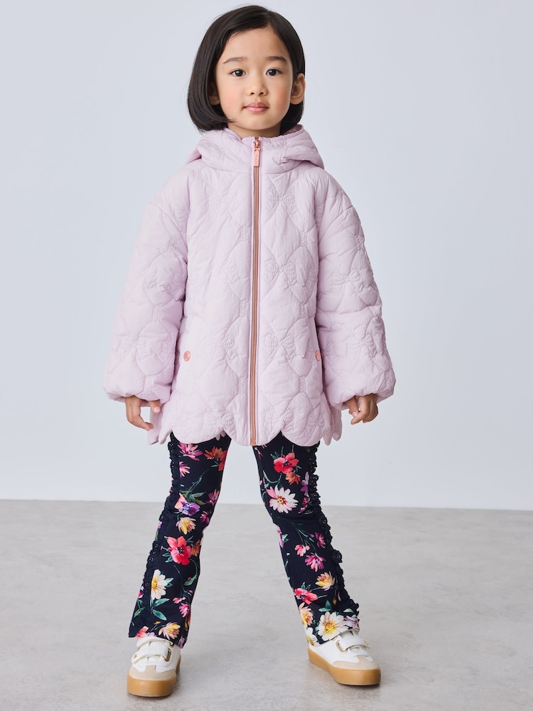 Baker by Ted Baker Shower Resistant Quilted Bow Liner Jacket - Image 1 of 17 Baker by Ted Baker Shower Resistant Quilted Bow Liner Jacket - Image 1 of 17