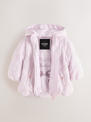 Baker by Ted Baker Shower Resistant Quilted Bow Liner Jacket - Image 10 of 17