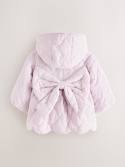 Baker by Ted Baker Shower Resistant Quilted Bow Liner Jacket - Image 11 of 17