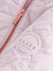 Baker by Ted Baker Shower Resistant Quilted Bow Liner Jacket - Image 15 of 17