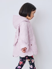 Baker by Ted Baker Shower Resistant Quilted Bow Liner Jacket - Image 2 of 17