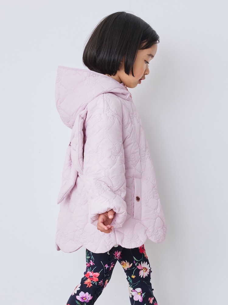 Baker by Ted Baker Shower Resistant Quilted Bow Liner Jacket - Image 2 of 17 Baker by Ted Baker Shower Resistant Quilted Bow Liner Jacket - Image 2 of 17