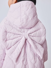 Baker by Ted Baker Shower Resistant Quilted Bow Liner Jacket - Image 3 of 17