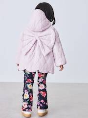 Baker by Ted Baker Shower Resistant Quilted Bow Liner Jacket - Image 4 of 17