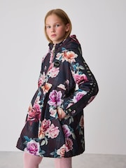 Baker by Ted Baker Print Shower Resistant Floral Printed Raincoat - Image 1 of 18