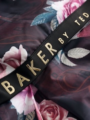 Baker by Ted Baker Print Shower Resistant Floral Printed Raincoat - Image 15 of 18