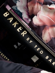 Baker by Ted Baker Print Shower Resistant Floral Printed Raincoat - Image 16 of 18