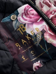 Baker by Ted Baker Print Shower Resistant Floral Printed Raincoat - Image 17 of 18