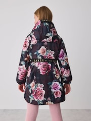 Baker by Ted Baker Print Shower Resistant Floral Printed Raincoat - Image 2 of 18