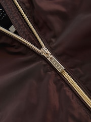 Baker by Ted Baker Brown Shower Resistant Tiered Skirt Raincoat - Image 12 of 19