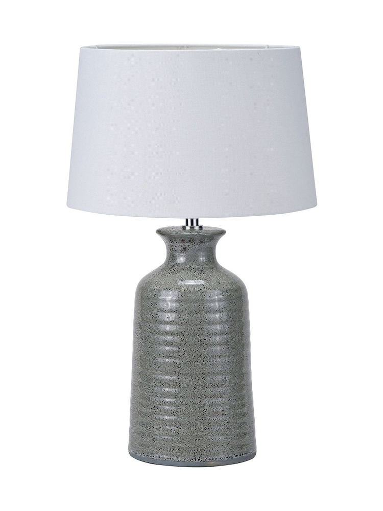 Pacific Green Helka Reactive Glaze Table Lamp - Image 6 of 6 Pacific Green Helka Reactive Glaze Table Lamp - Image 6 of 6