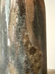 Pacific Brown Palmino Tall Organic Glass Bottle Table Lamp - Image 4 of 6