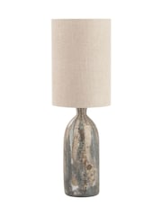 Pacific Brown Palmino Tall Organic Glass Bottle Table Lamp - Image 6 of 6