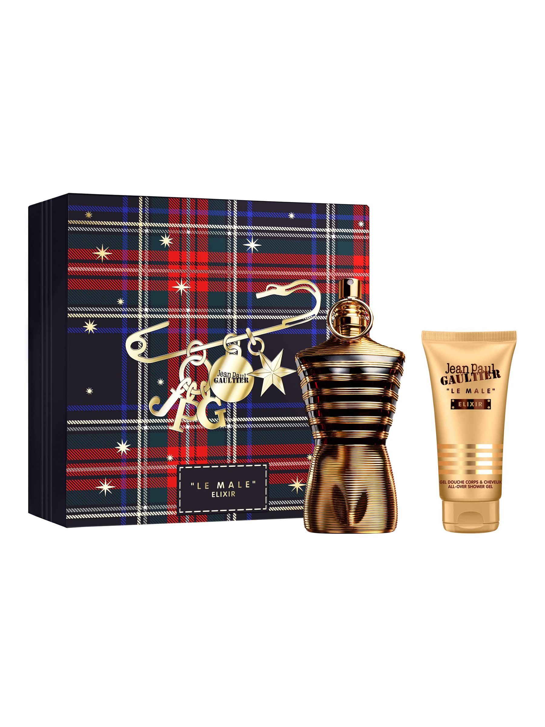Jean Paul Gaultier Le Male Elixir Gift Set 125ml EDP + 75ml Shower Gel - Image 7