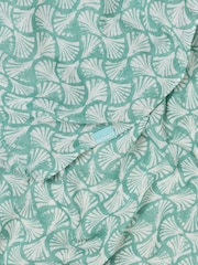 FatFace Green Shell Printed Lightweight Scarf - Image 4 of 4