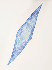 FatFace Blue Seaweed Cabinet Printed Hair Scarf - Image 2 of 3