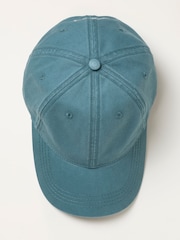 FatFace Teal Blue Wave Embroidered Cap - Image 3 of 3