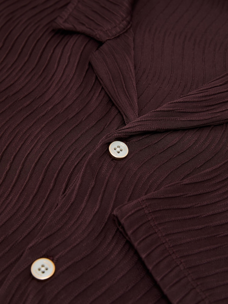 Reiss Bordeaux Aleo Shirts - Image 7 of 7