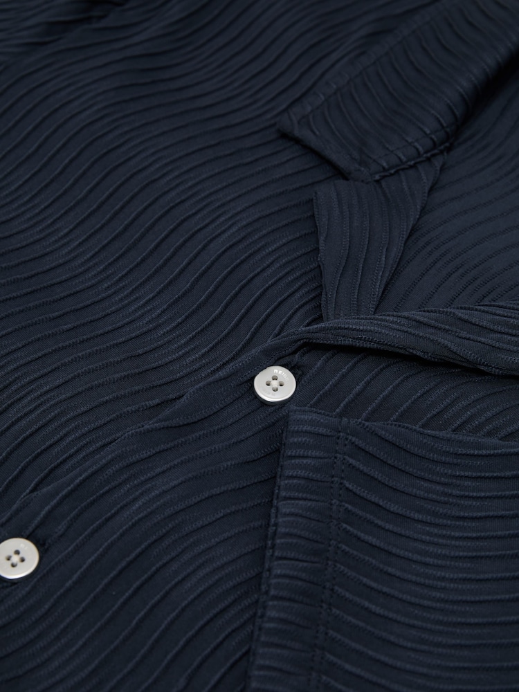 Reiss Airforce Blue Aleo Shirts - Image 7 of 7