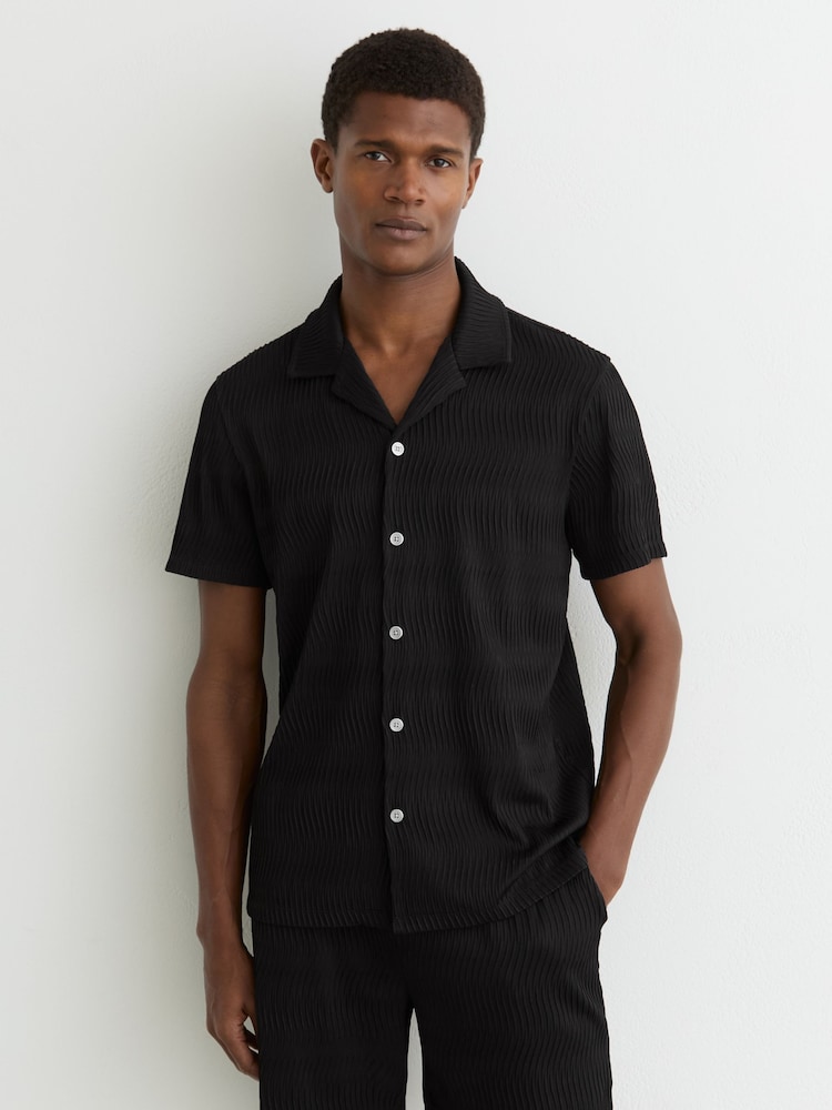 Reiss Black Aleo Shirts - Image 1 of 6