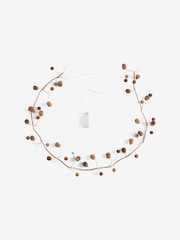 Natural Light Up Autumn Acorn Garland - Image 5 of 5