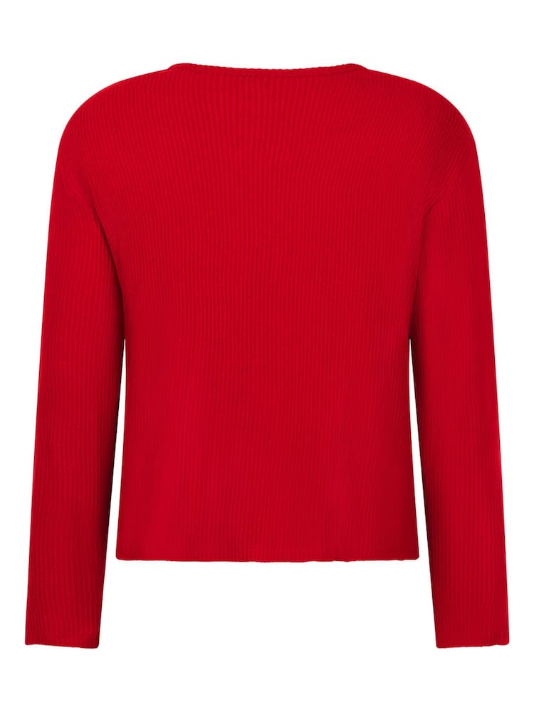 Hunkemoller Red Jersey Long-Sleeved Pyjamas Top - Image 5 of 5 Hunkemoller Red Jersey Long-Sleeved Pyjamas Top - Image 5 of 5