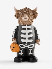Natural Hamish the Highland Cow Skeleton Costume Halloween Decoration - Image 3 of 3