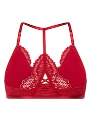 Hunkemoller Red Whitney Triangle Bralette - Imagen 5 de 5