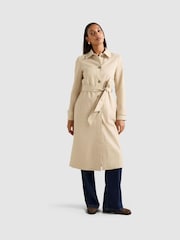 Forever New Cream Helen Single Breasted Trench Coat - Image 1 of 6