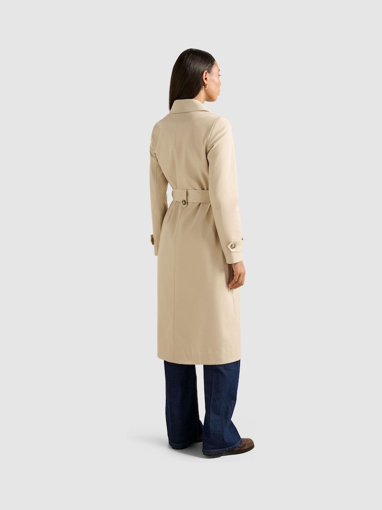 Forever New Cream Helen Single Breasted Trench Coat - Image 2 of 6 Forever New Cream Helen Single Breasted Trench Coat - Image 2 of 6