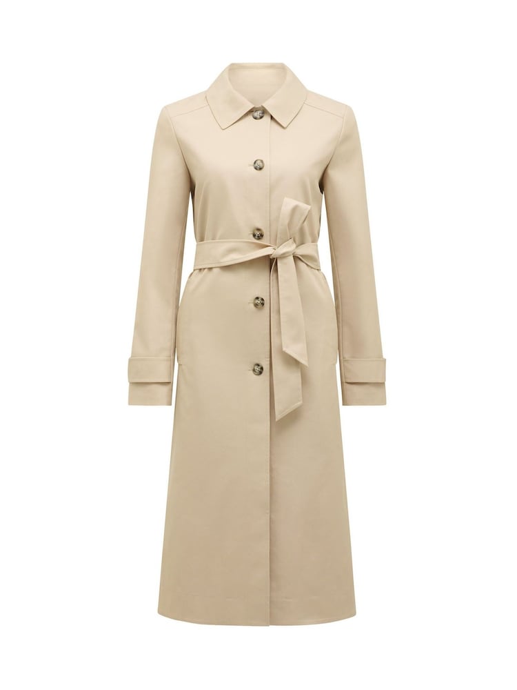 Forever New Cream Helen Single Breasted Trench Coat - Image 6 of 6 Forever New Cream Helen Single Breasted Trench Coat - Image 6 of 6