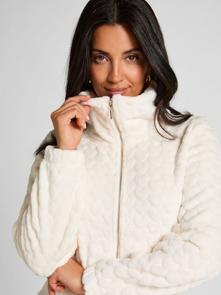 Hunkemoller Cable Zip Up All In One - Image 2 of 5