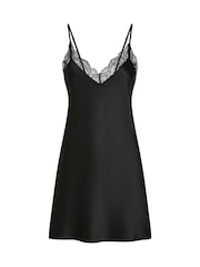 Hunkemoller Lace Slip Black Dress - Image 4 of 5