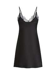 Hunkemoller Lace Slip Black Dress - Image 5 of 5