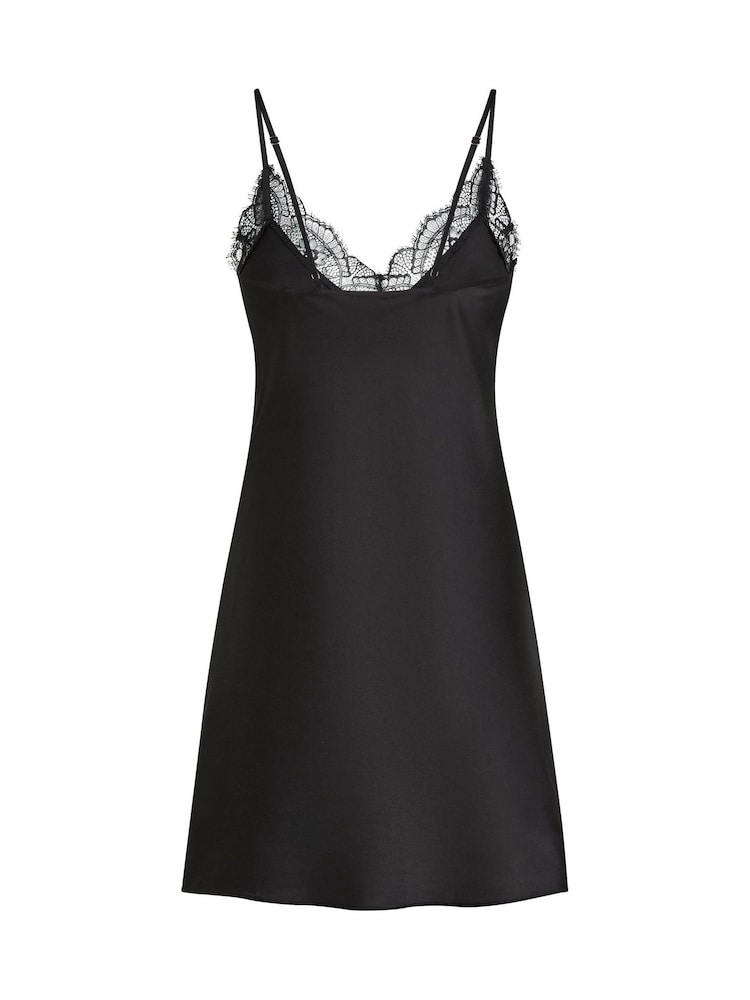 Hunkemoller Lace Slip Black Dress - Image 5 of 5