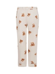 Hunkemoller Grey Flannel Straight Bear Joggers - Image 5 of 5