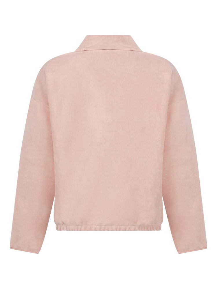Hunkemoller Pink Top Half Zip Sporty Fleece - תמונה 5 מתוך 5 Hunkemoller Pink Top Half Zip Sporty Fleece - תמונה 5 מתוך 5