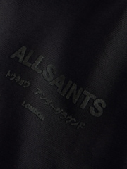 smALLSAINTS Black/ Khaki Flock Oversized Underground Crew Cotton T-Shirt - Image 8 of 11