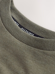 smALLSAINTS Khaki Green Underground T-Shirt and Sweat Shorts Set - Image 6 of 7