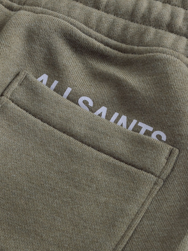 smALLSAINTS Khaki Green Underground T-Shirt and Sweat Shorts Set - Image 7 of 7