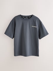 smALLSAINTS Multi Logo Crew Relaxed T-Shirts 3 Pack - Image 5 of 8
