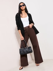 Friends Like These Black Chunky Longline Cardigan - Image 4 of 4