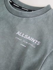 smALLSAINTS Charcoal Grey Younger Oversized Underground Crew Neck T-Shirt - Image 9 of 11