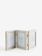 Grey Chic Books Folding Multi Aperture Photo Frame - Image 3 of 4