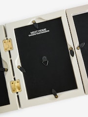 Grey Chic Books Folding Multi Aperture Photo Frame - Image 4 of 4