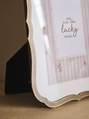 Antique Gold Metal Antique Shaped Photo Frame - Image 3 of 5
