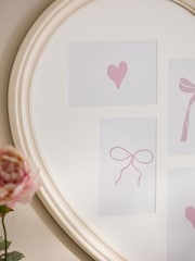 White Heart Shaped Collage Picture Frame - Image 3 of 6