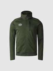 Umbro Green Pro Training FZ Hoodie - Image 1 of 2